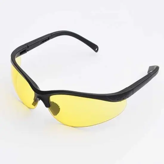 LEDwholesalers UV Protection Adjustable Safety Glasses with Yellow Tint, 7821 image {5}