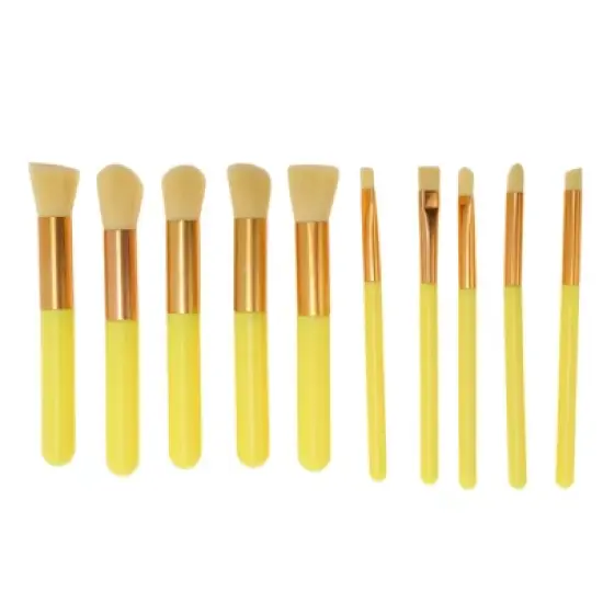 Unique Bargains Lightweight Makeup Brush 10 Pcs image {10}