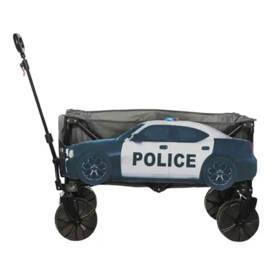 Seeing Red Police Car Wagon Cover Halloween Accessory image {3}