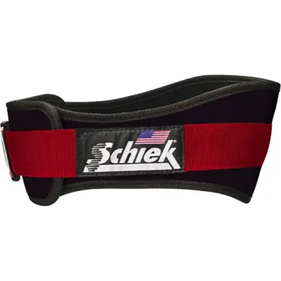 Schiek Sports Model 3004 Power Lifting Belt - Red image {1}