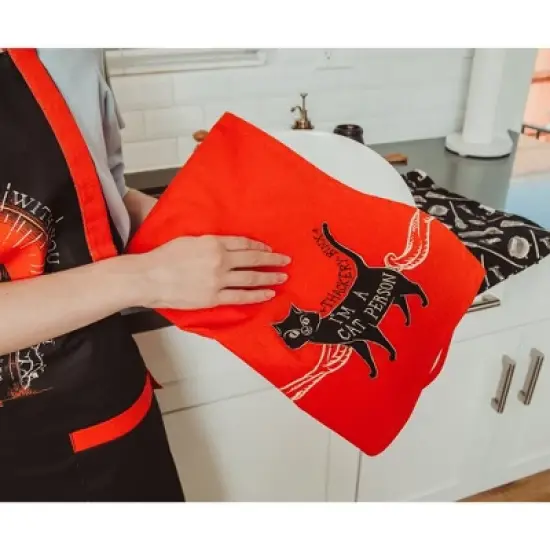 Ukonic Disney Hocus Pocus Black Kitchen Hand Towels | Set of 2 image {1}