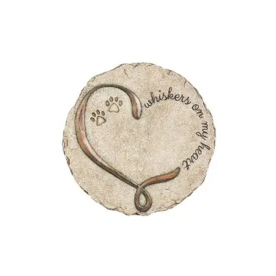 Evergreen Whiskers On My Heart, Garden Stone image {1}