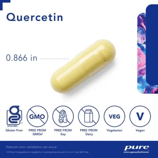 Pure Encapsulations Quercetin - Supplement with Bioflavonoids for Immune, Cellular, and Cardiometabolic Health image {2}