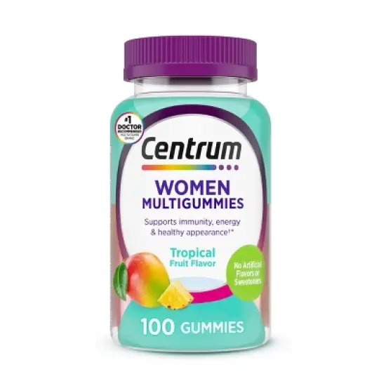 Centrum Women's Multivitamin Gummies - Tropical Fruit - 100ct image {11}