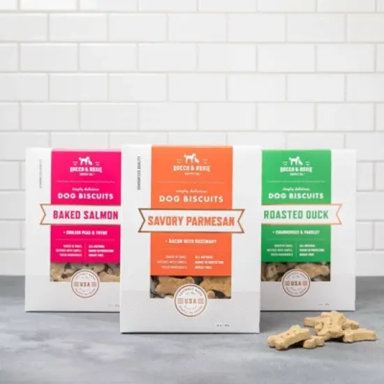 Rocco & Roxie Supply Co. Roasted Duck with Cranberries and Parsley Dog Treats - 14oz image {7}