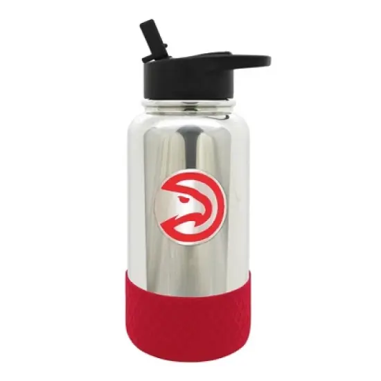 NBA Atlanta Hawks 32oz Thirst Hydration Water Bottle image {1}
