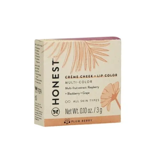 Honest Beauty Cr&egrave;me Cheek + Lip Color with Multi-Fruit Extract - 0.1oz image {4}
