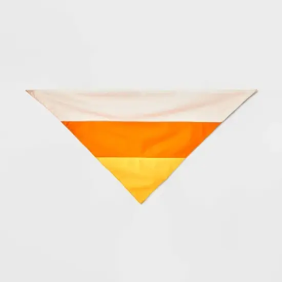 Reflective Candy Corn Costume Dog Bandana - Boots & Barkley&trade; One Size Fits Most image {2}