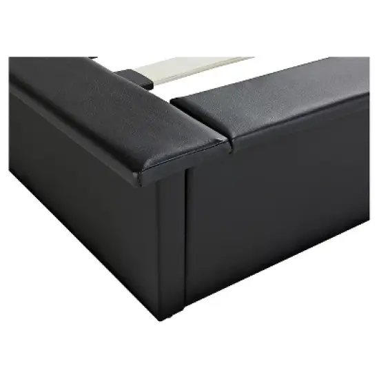 Milania Upholstered Platform Bed - Room & Joy image {5}