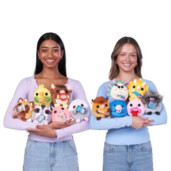 Snackles 5" Capsule Series 3 Stuffed Animal: Zoo & Farm Characters, Polyester image {6}