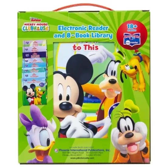 Disney Mickey Mouse Clubhouse Electronic Me Reader Story Reader and 8-book Boxed Set image {4}