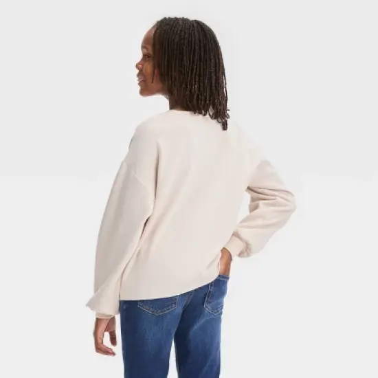 Girls' My Little Pony x Prabal Gurung 'Love EveryPony' Dreamy Pullover Sweatshirt - Tan image {1}