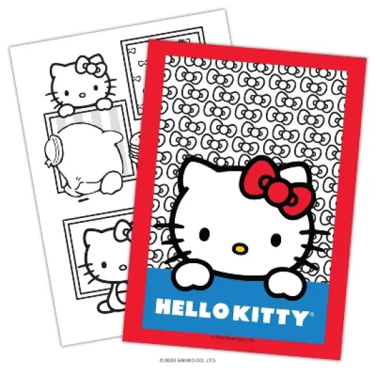 Hello Kitty Glitter & Color Book image {2}