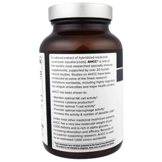 Quality of Life Kinoko&reg; Platinum AHCC&reg;, 750 mg, 60 Vegicaps image {2}