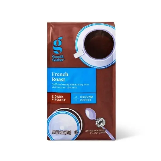 French Dark Roast Ground Coffee - 12oz - Good & Gather&trade; image {4}