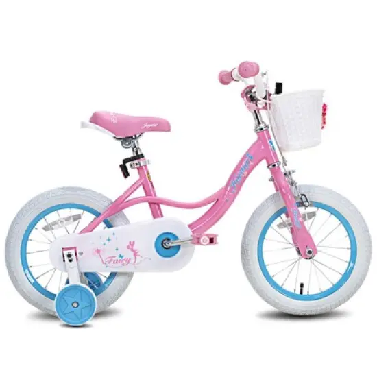 JOYSTAR Fairy Toddlers Kids Bike for Girls, 12 14 16 18 Inch Children Bicycle with Training Wheels, Basket image {3}
