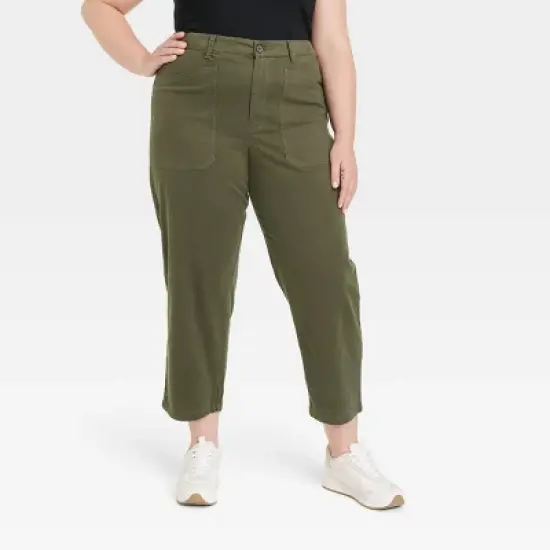 Women's High-Rise Barrel Leg Pants - Universal Thread&trade; image {5}