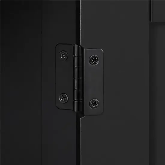 Yaheetech Rolling Kitchen Island Trolley Cart with Open Shelf and Storage Cabinet image {7}