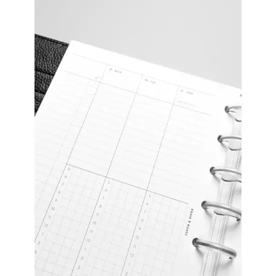 2026 Dated Weekly Schedule Planner Inserts | Cloth & Paper image {4}