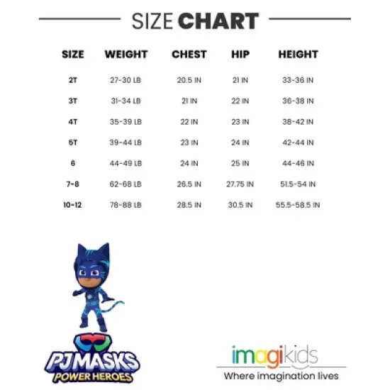PJ Masks Catboy Zip Up Costume Coverall Toddler image {6}