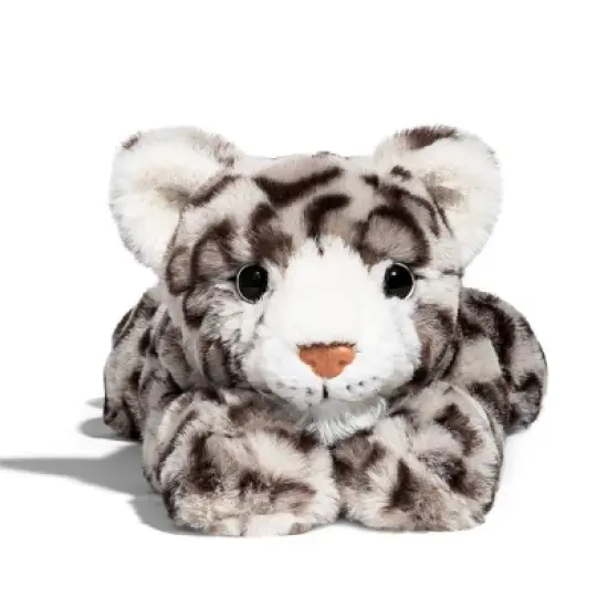 FAO Schwarz 15" Adopt A Wild Pal Endangered Snow Leopard Plush image {6}