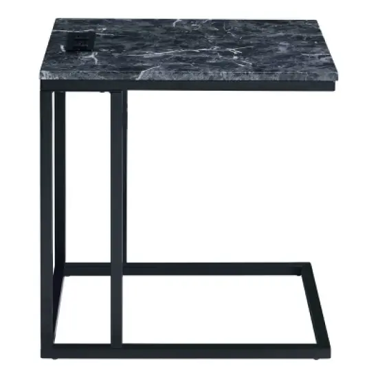 Norwich C Table with Power Port - OSP Home Furnishings image {2}