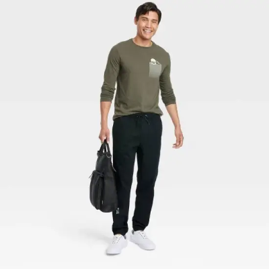 Men's Athletic Fit Chino Jogger Pants - Goodfellow & Co&trade; image {2}