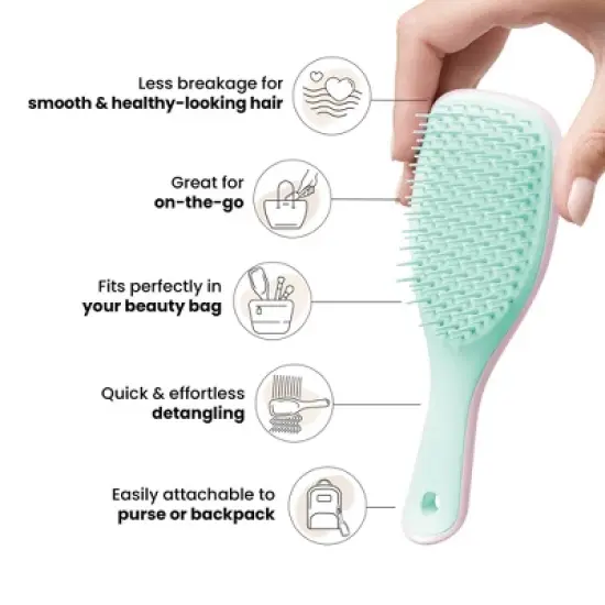 Tangle Teezer Mini Ultimate Detangler Hair Brush image {5}