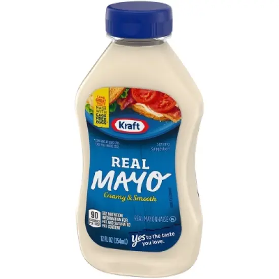 Kraft Real Mayonnaise Squeeze Bottle 12oz image {3}