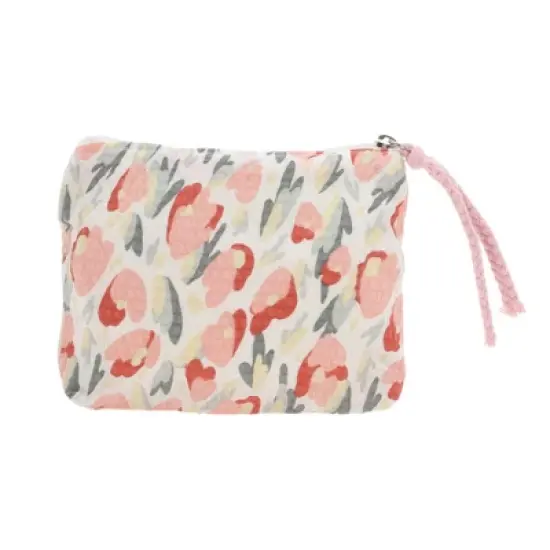 Unique Bargains Portable Tulip Makeup Bag 1 Pc image {5}