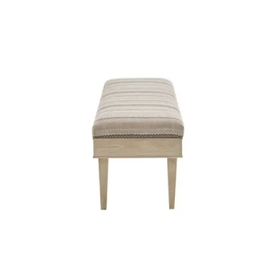 Harstrom Storage Bench Beige - Martha Stewart image {4}
