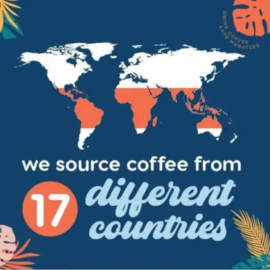 Manatee Gourmet Coffee Sea Salt Caramel Flavored Medium Roast Coffee Pods - 24ct image {3}