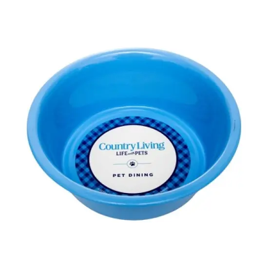 Country Living Set of 2 Coated Stainless Steel Heavy-Duty Dog Bowls &ndash; Available in 3 Colors (32oz Each) image {2}