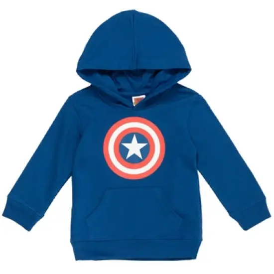Marvel Avengers Captain America Fleece Hoodie Toddler image {5}