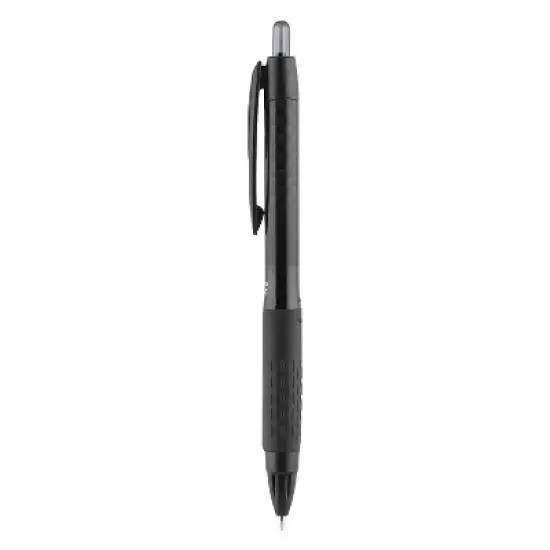 uni-ball uniball 307 Retractable Gel Pens Micro Point 0.5mm Black Ink Dozen (1947087) image {2}