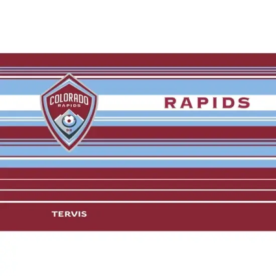 MLS Colorado Rapids 30oz Hype Stripe Stainless Steel Tumbler image {1}