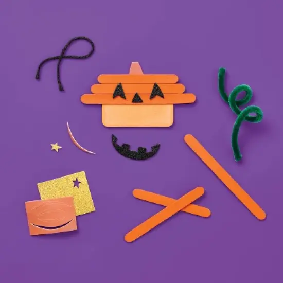 5ct Halloween Craft Stick Character Kit - Mondo Llama&trade; image {2}