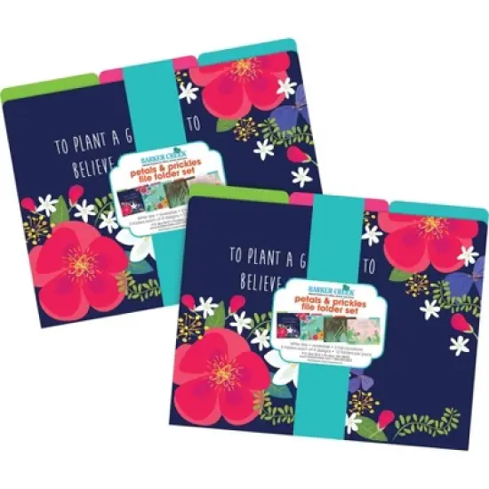 Barker Creek 24ct File Folder Set - Petals & Prickles image {7}