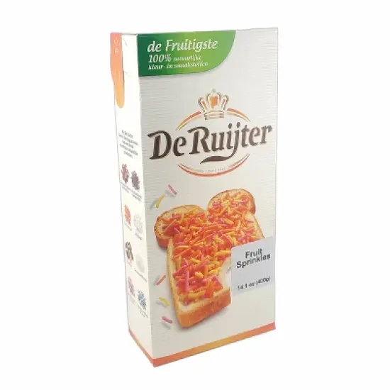 De Ruijter Fruit Sprinkles 14.1 Oz. (400 G.) image {1}