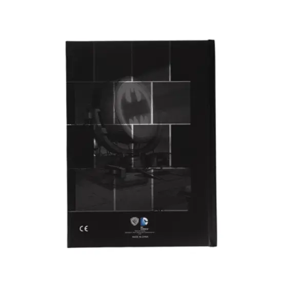 SD Toys DC Comics Batman Logo Light-Up Hardcover Notebook image {4}