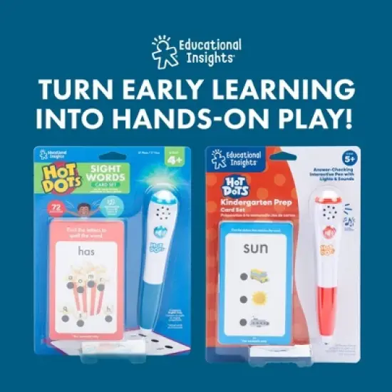 Educational Insights Hot Dots Preschool Prep Set: Teaching Aid & Learning Tool for Kindergarten & Early Grades image {6}
