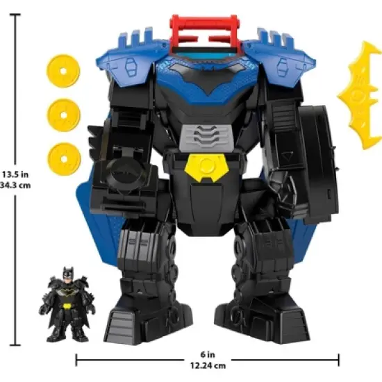 Imaginext Batman Mech Action Figure Playset - 4pk image {5}