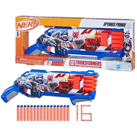NERF Transformers Optimus Primal Dart Blaster image {1}