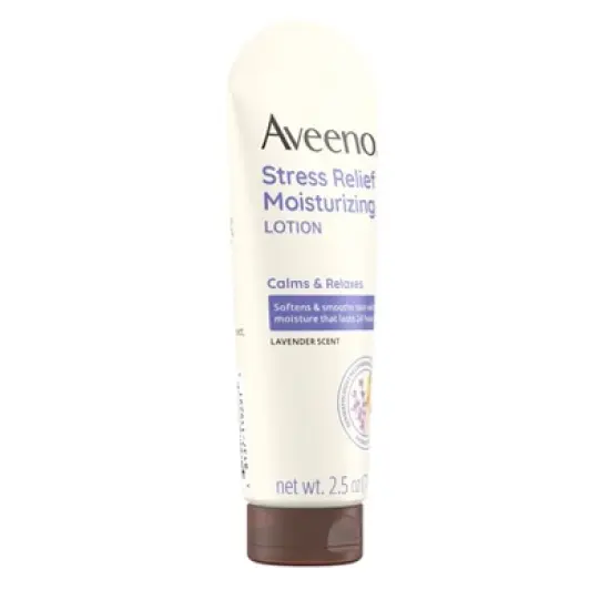 Aveeno Stress Relief Moisturizing Body Lotion with Lavender Scent, Natural Oatmeal to Calm and Relax image {4}