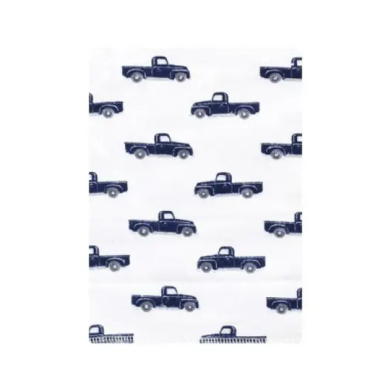 Hudson Baby Infant Boy Cotton Flannel Burp Cloths Bundle, Apple Orchard, One Size image {4}