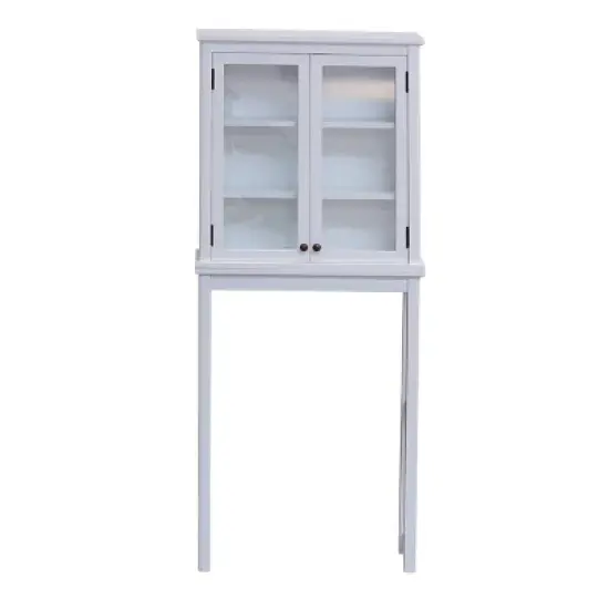 Dorset Over The Toilet Space Saver Storage White - Alaterre Furniture image {7}