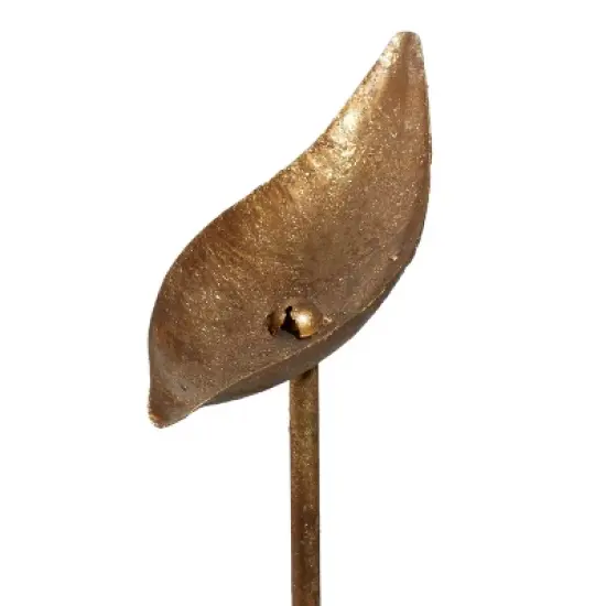 43" Metal Rustic Fountain Gold - Olivia & May image {2}