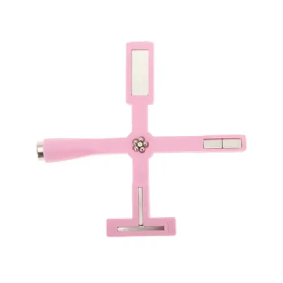 Unique Bargains Multifunctional Cross Shape Nail Magnet 1 Pc image {6}