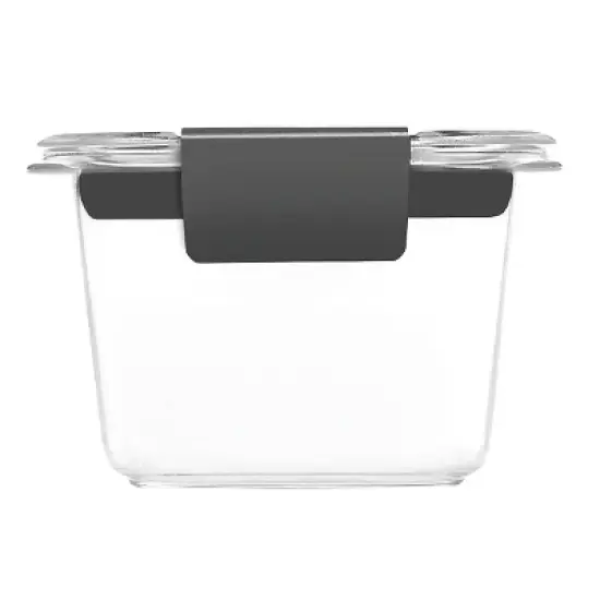 Rubbermaid 2pk 0.5 Cup Brilliance Food Storage Containers:Leakproof, Stackable, Airtight, Microwave & Freezer Safe image {10}