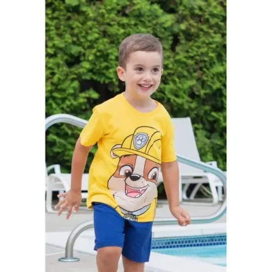 Nickelodeon Paw Patrol 4 Pack T-Shirts Toddler image {1}
